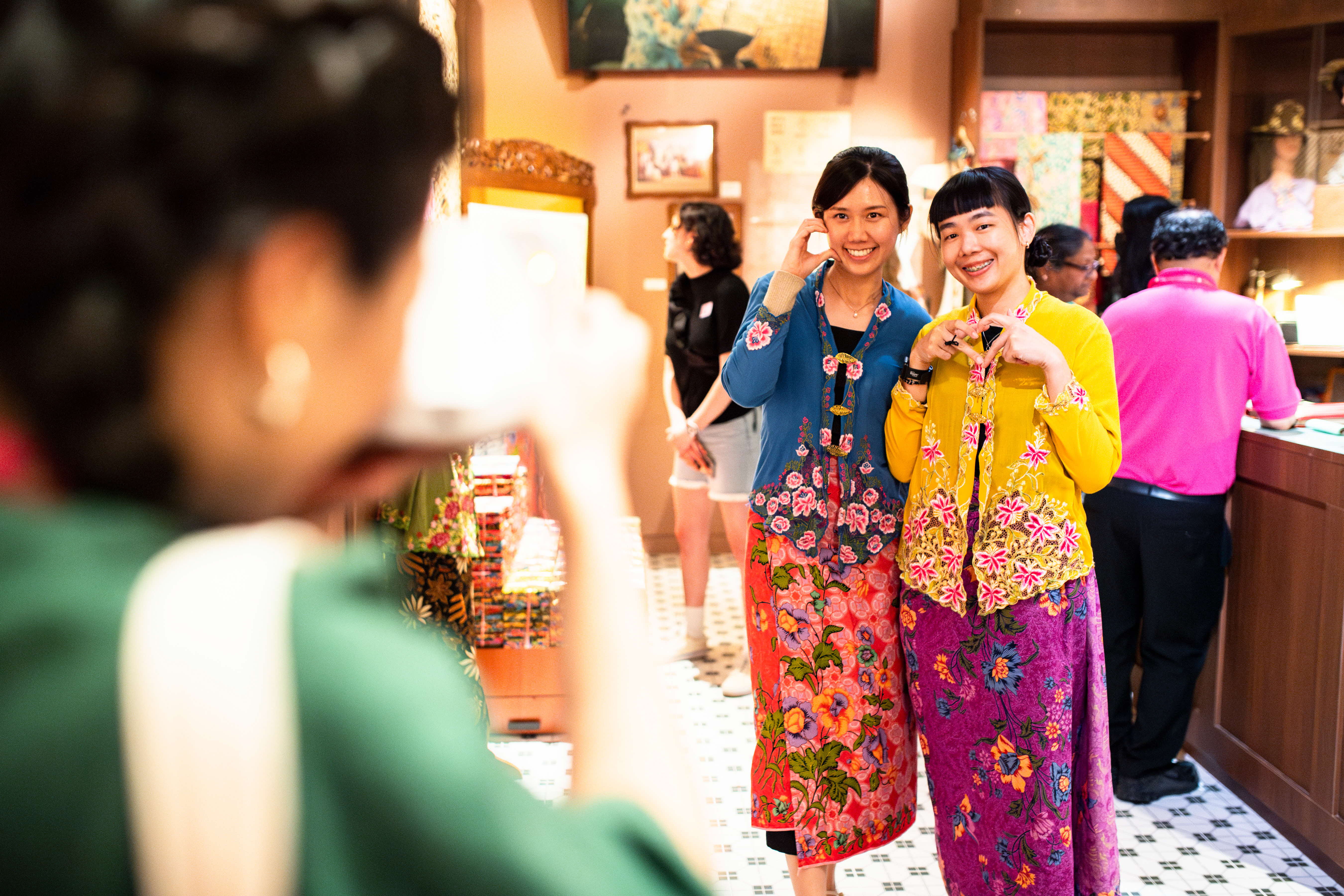 Dress up at the Batik Shop